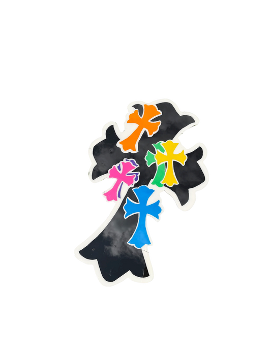 Colorful Chrome Hearts Cross